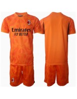 AC Milan Keeper Bortedraktsett Barn 2024-25 Korte ermer (+ bukser)